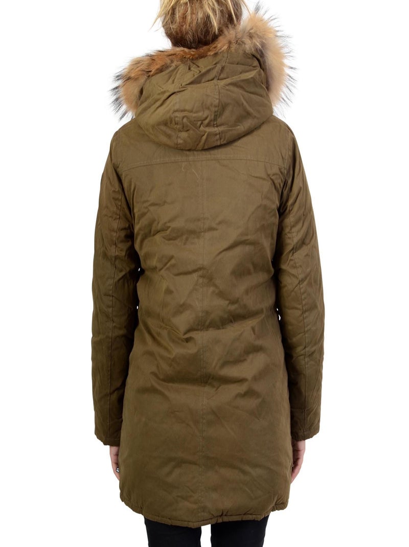 Parka Le Temps Des Cerises Globa Khaki Vert - Kiabi