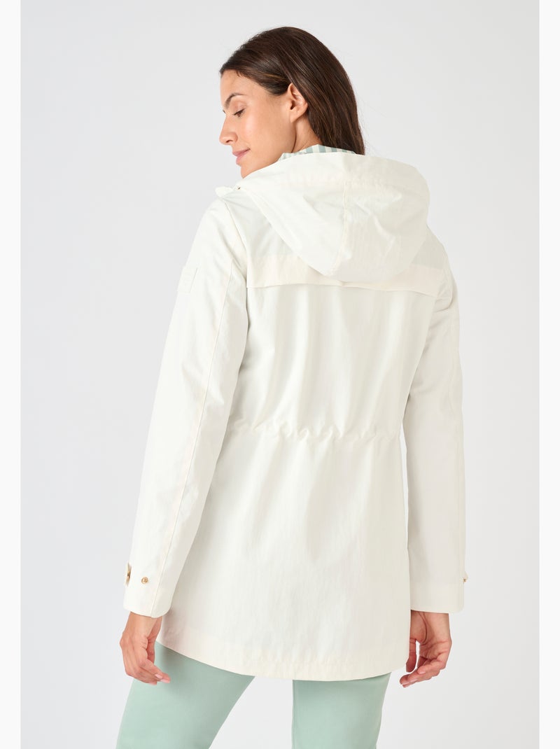 Parka légère - Damart Blanc - Kiabi