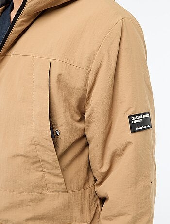 Parka légère à capuche déparlent