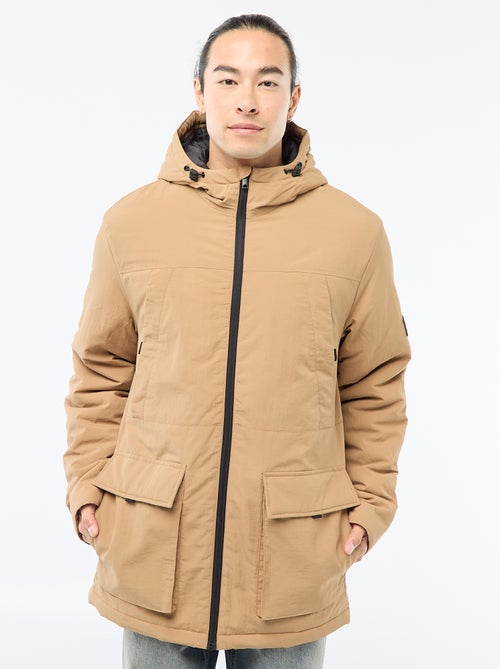 Parka légère à capuche déparlent - Kiabi