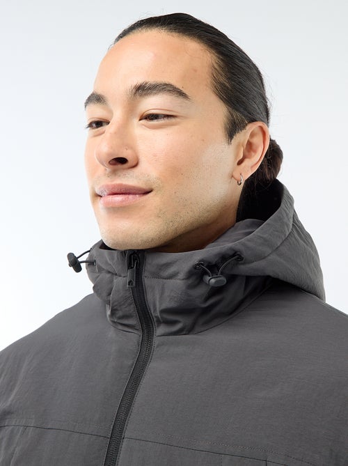 Parka légère à capuche déparlent - Kiabi
