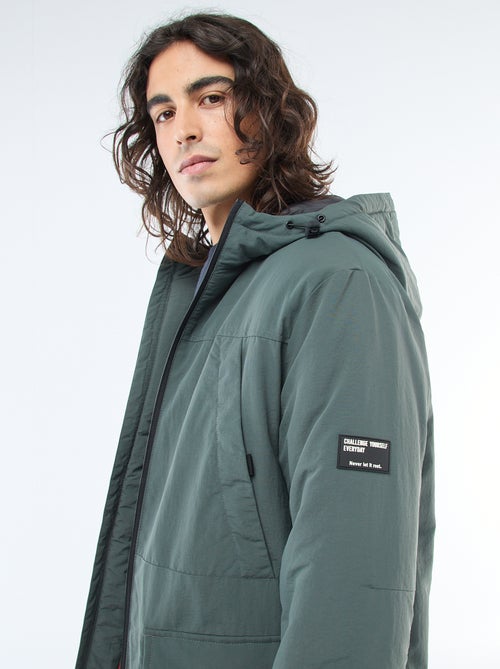 Parka légère à capuche déparlent - Kiabi Parka légère à capuche déparlent - Kiabi
