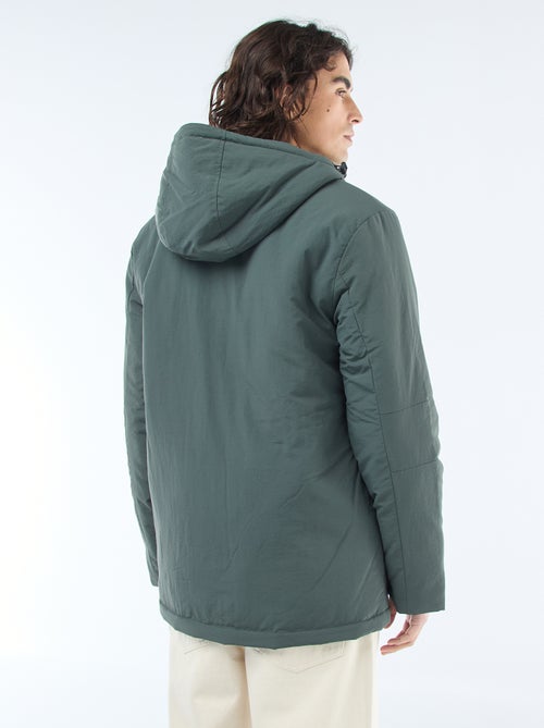 Parka légère à capuche déparlent - Kiabi Parka légère à capuche déparlent - Kiabi