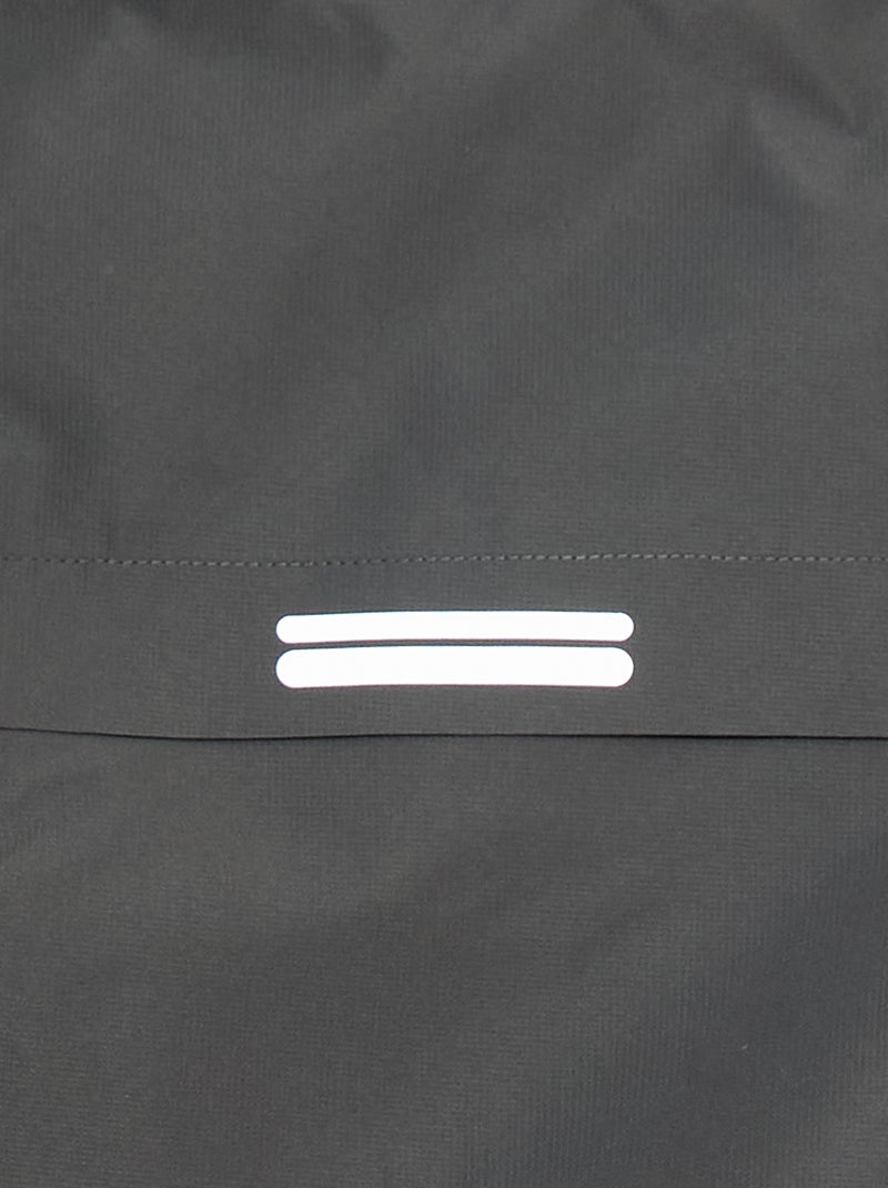 Parka légère à capuche Noir - Kiabi