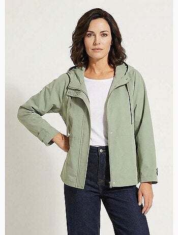 Parka légère déperlante à capuche - afibel