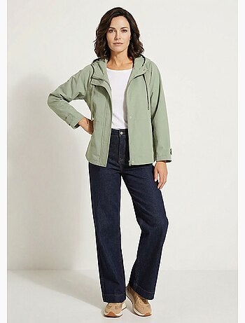 Parka légère déperlante à capuche - afibel