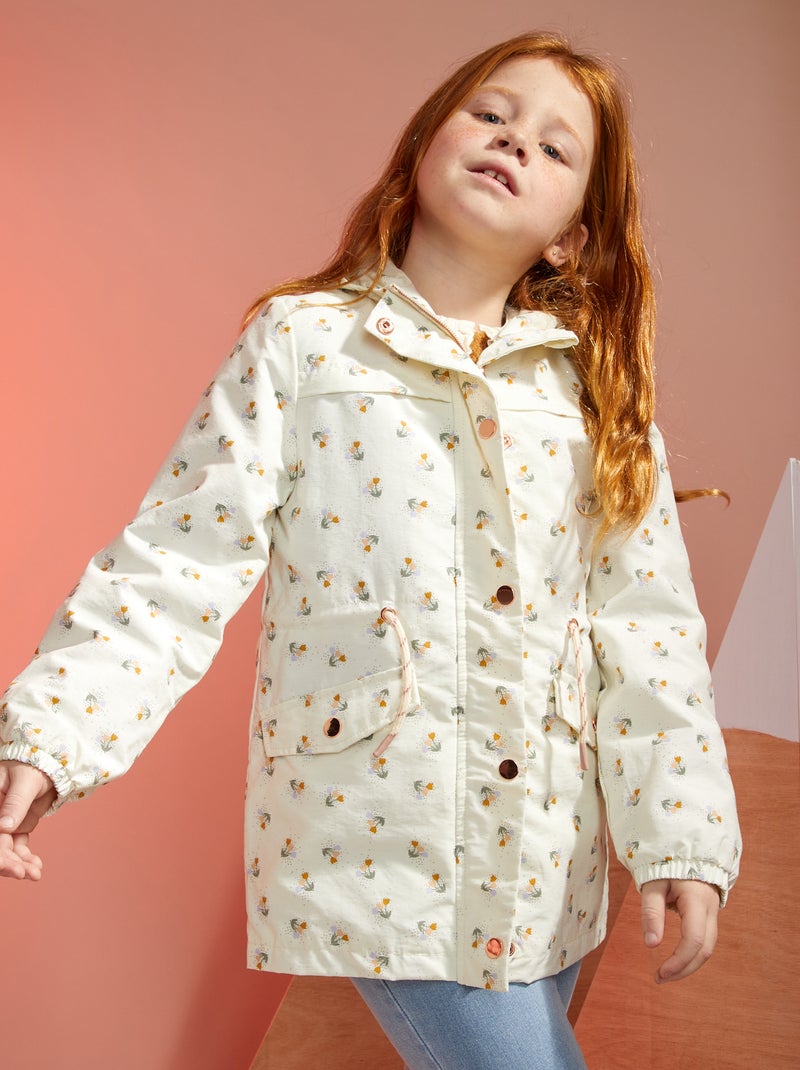 Parka légère déperlante Beige - Kiabi