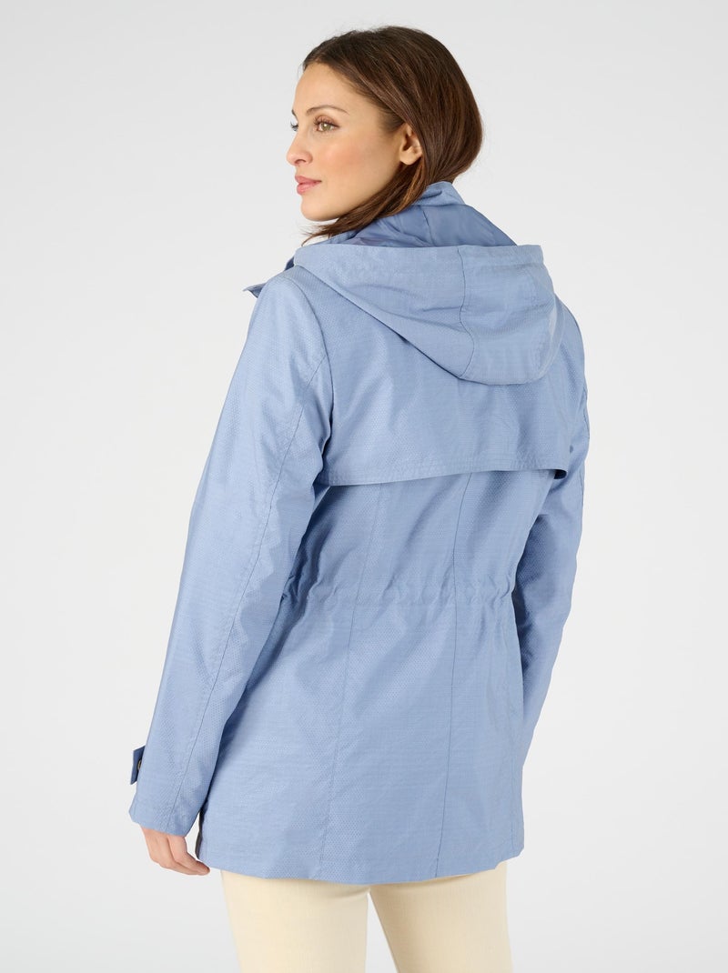Parka légère et souple - Damart Bleu - Kiabi