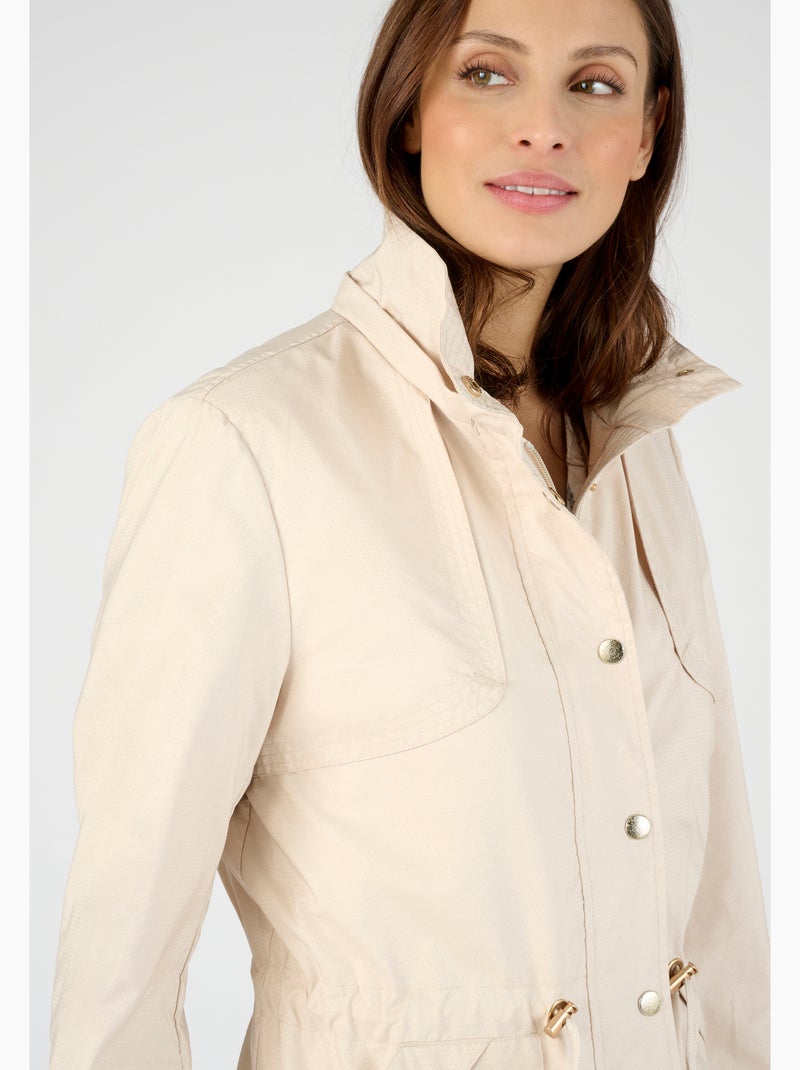 Parka légère et souple - Damart Marron - Kiabi