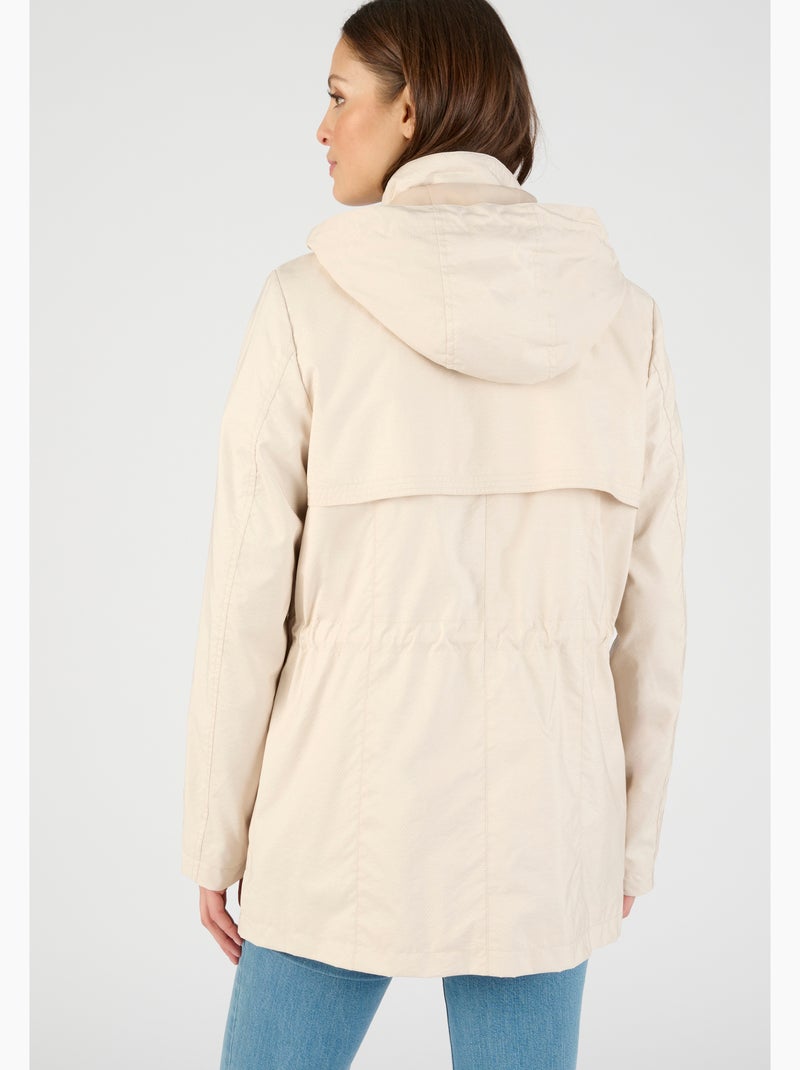 Parka légère et souple - Damart Marron - Kiabi