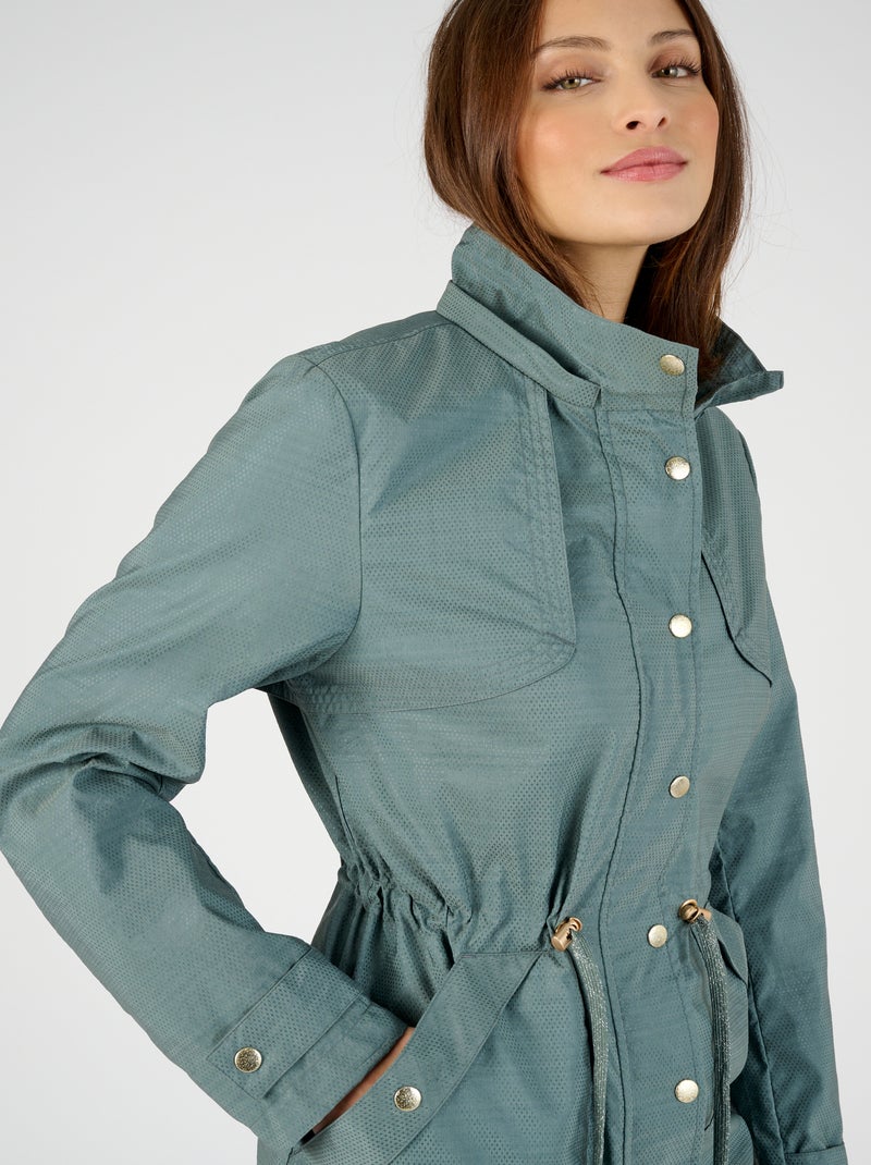 Parka légère et souple - Damart Vert - Kiabi
