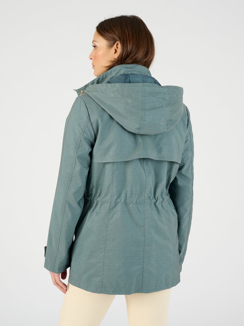 Parka légère et souple - Damart Vert - Kiabi