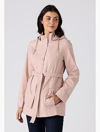 Parka légère tissu texturé satiné - Damart