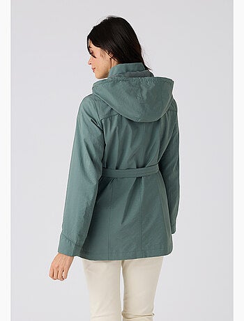 Parka légère tissu texturé satiné - Damart
