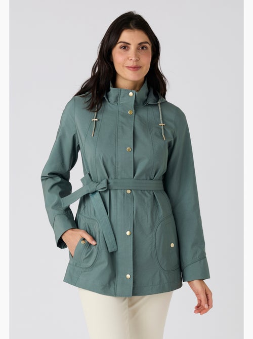 Parka légère tissu texturé satiné - Damart - Kiabi
