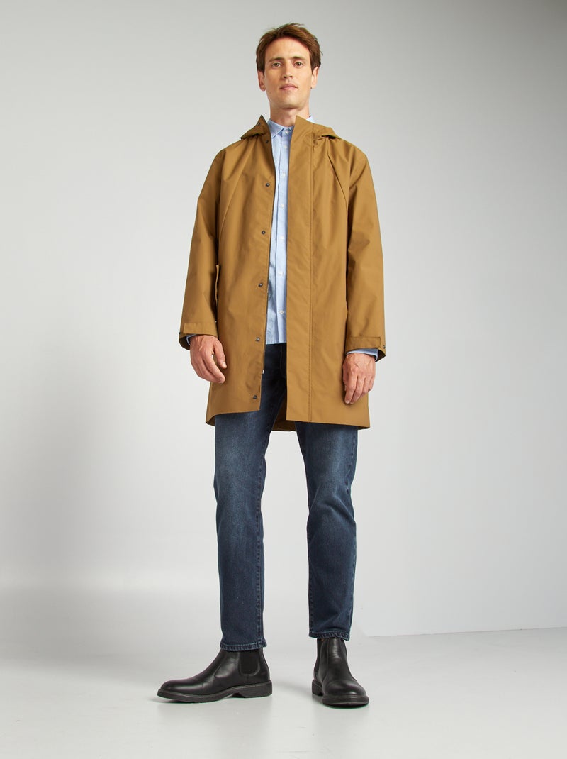 Parka light à capuche Marron - Kiabi