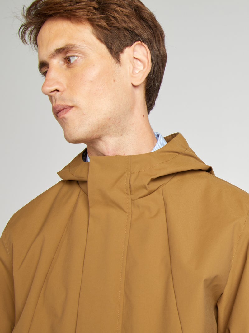 Parka light à capuche Marron - Kiabi