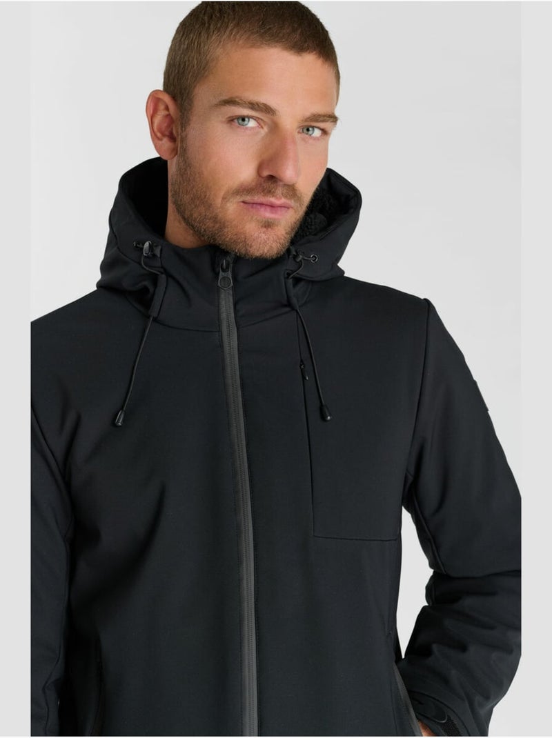 Parka loen 'le temps des cerises' Noir - Kiabi