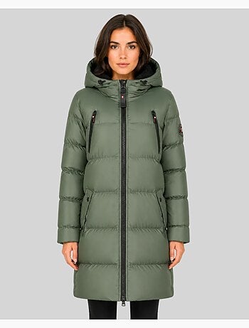 Parka longue à capuche adrianna – geographical norway