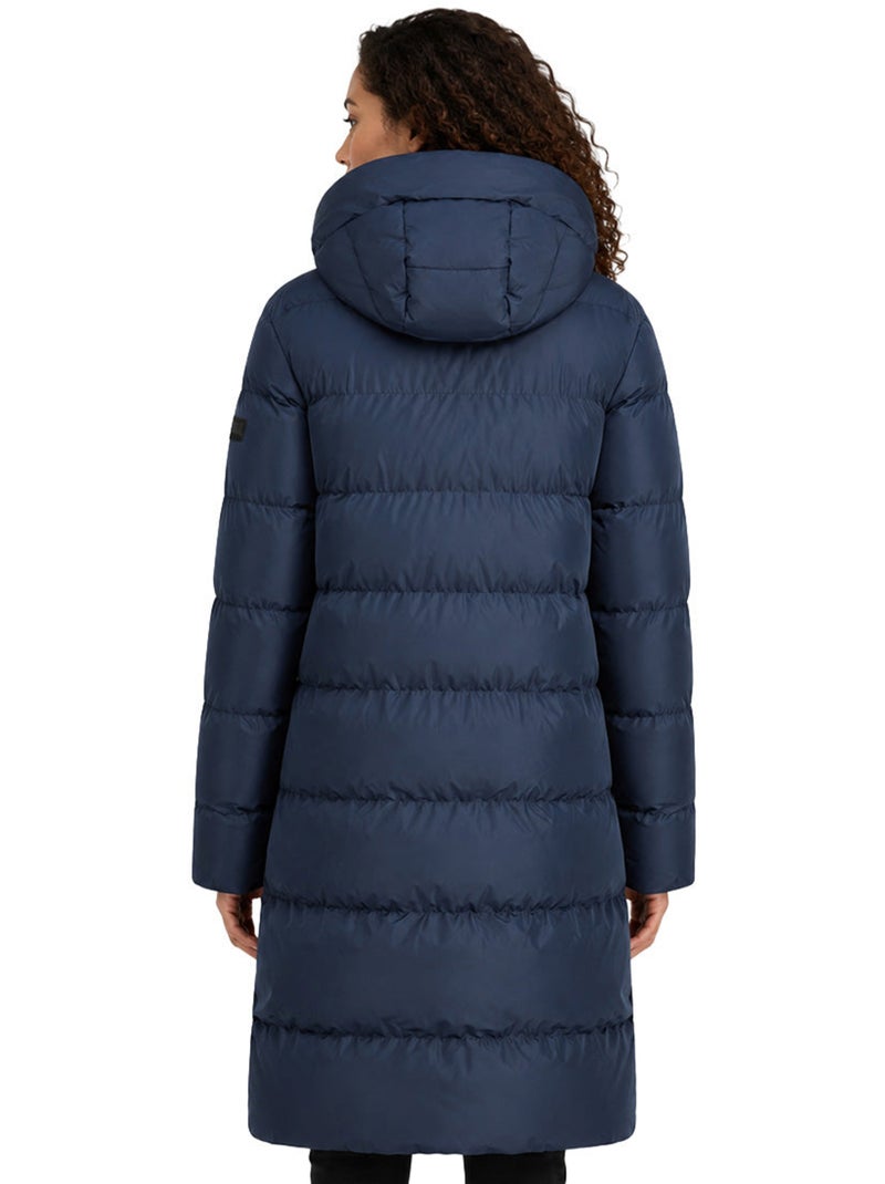 Parka longue à capuche apriloral – kaporal Bleu marine - Kiabi