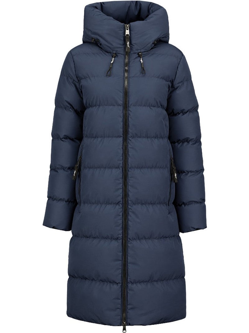 Parka longue à capuche apriloral – kaporal Bleu marine - Kiabi