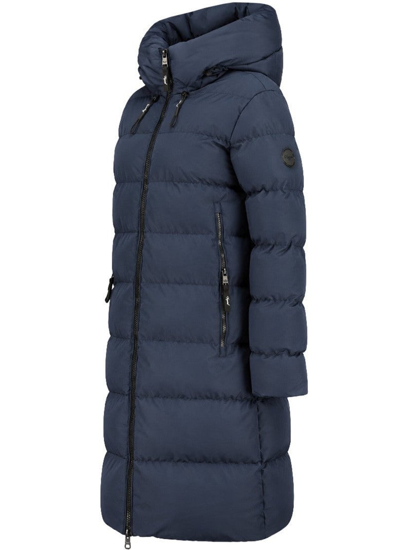 Parka longue à capuche apriloral – kaporal Bleu marine - Kiabi