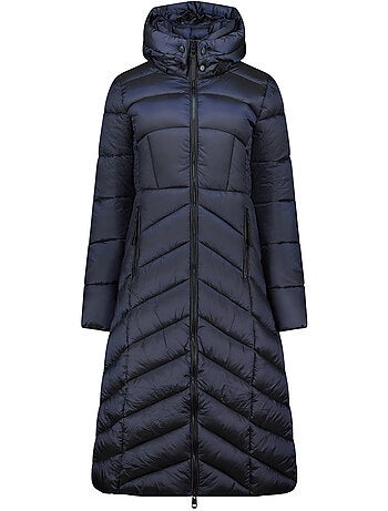 Parka longue à capuche blancheoral long – kaporal