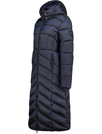 Parka longue à capuche blancheoral long – kaporal