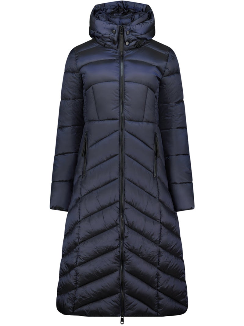 Parka longue à capuche blancheoral long – kaporal Bleu marine - Kiabi