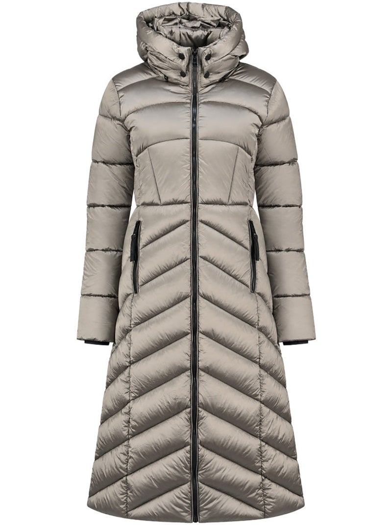Parka longue à capuche blancheoral long – kaporal Gris clair - Kiabi