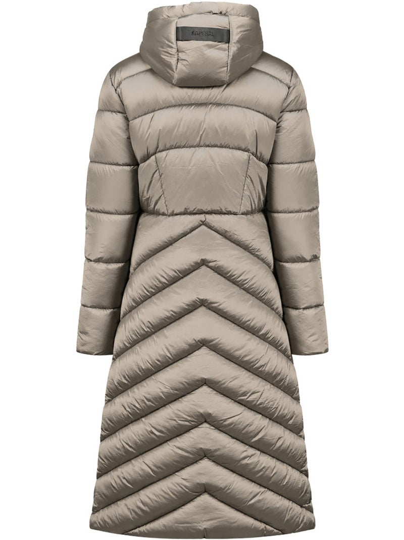 Parka longue à capuche blancheoral long – kaporal Gris clair - Kiabi