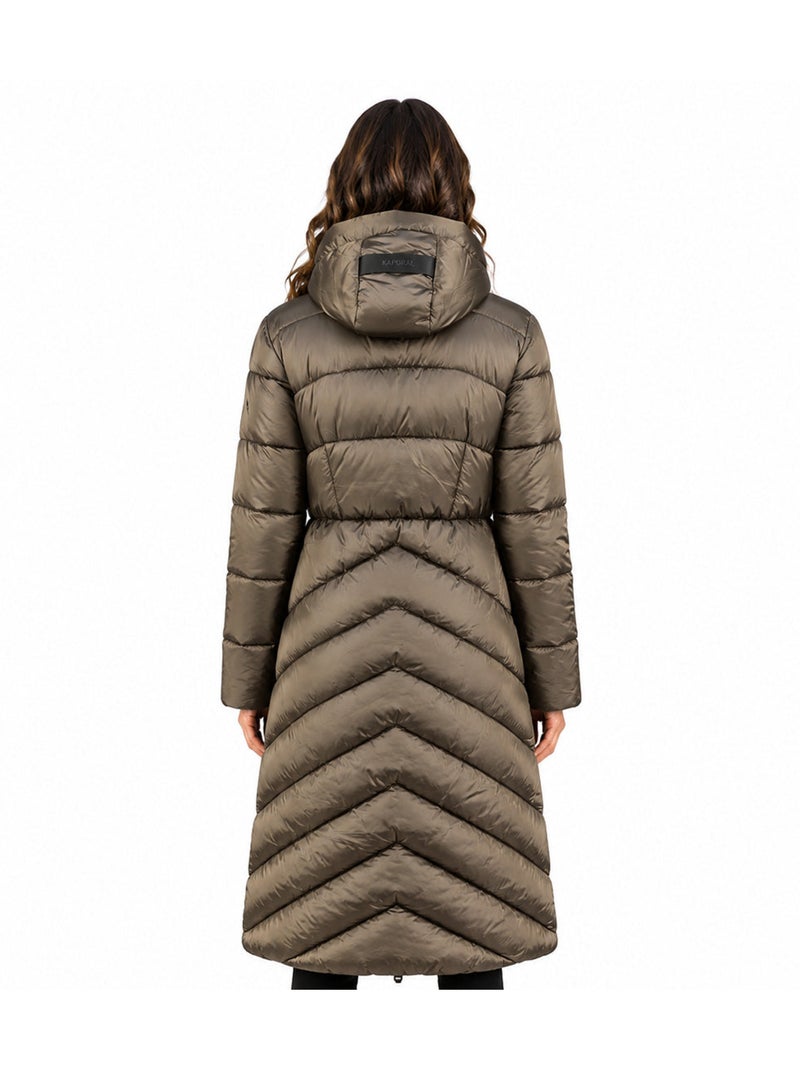 Parka longue à capuche blancheoral long – kaporal Taupe - Kiabi
