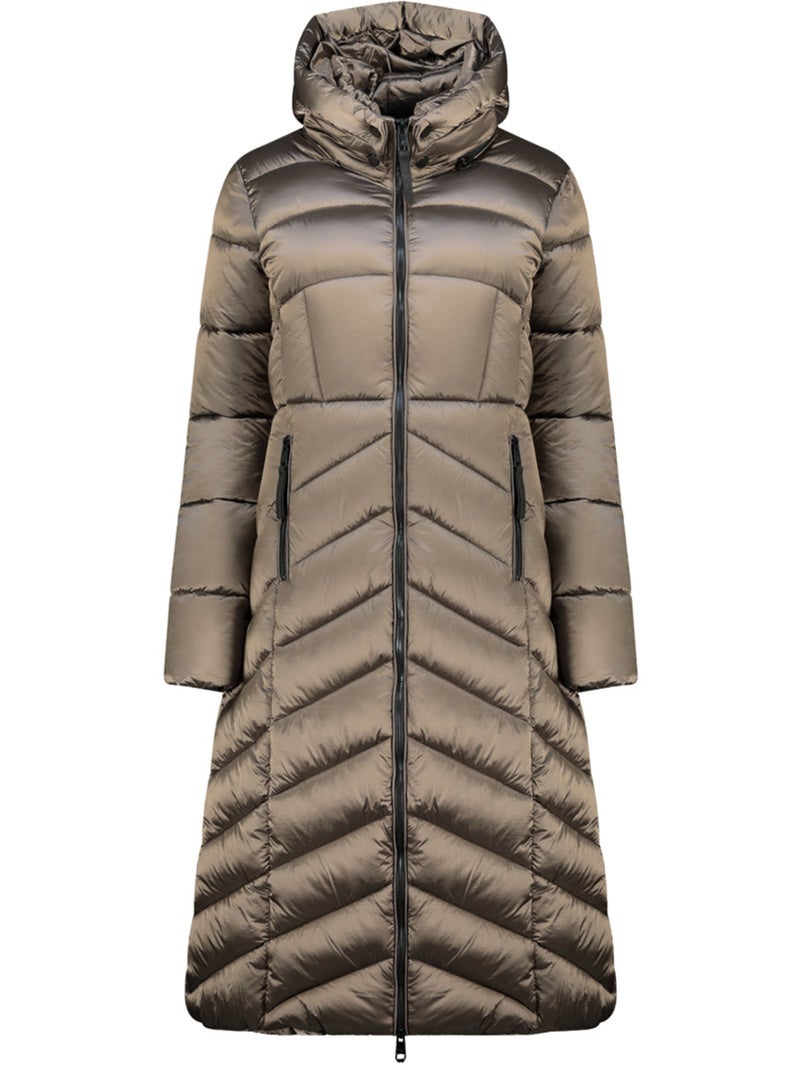 Parka longue à capuche blancheoral long – kaporal Taupe - Kiabi