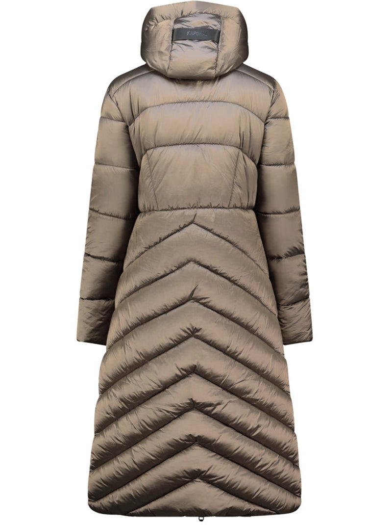 Parka longue à capuche blancheoral long – kaporal Taupe - Kiabi