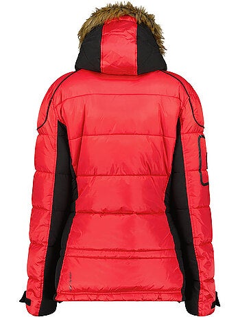 Parka longue à capuche fausse fourrure bersileak – canadian peak