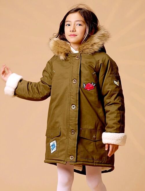 Manteau fille 9 ans sale