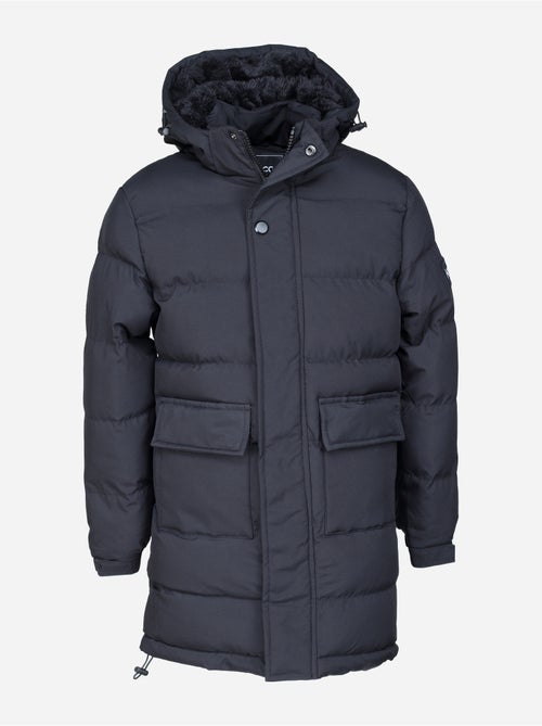 Parka longue à capuche - Kiabi