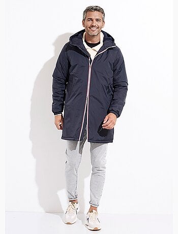 Parka longue chaude fourrée déperlante