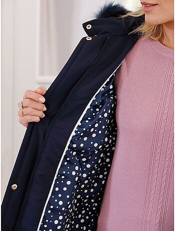Parka longue déperlante à capuche - daxon