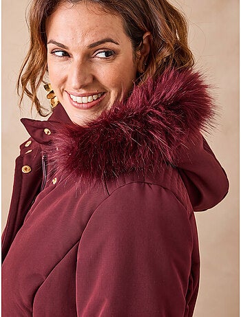 Parka longue déperlante à capuche - daxon