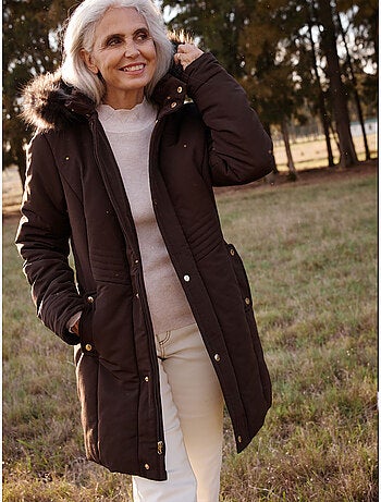 Parka longue déperlante à capuche - daxon