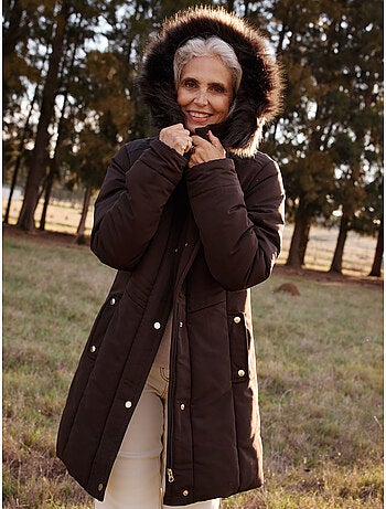 Parka longue déperlante à capuche - daxon