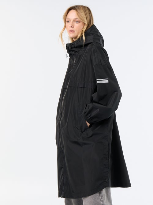 Parka longue déperlante à capuche - Kiabi Parka longue déperlante à capuche - Kiabi