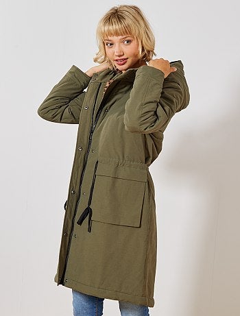 Parka longue déperlante - Kiabi