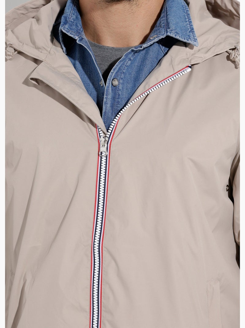 Parka longue déperlante tendance - AFIBEL Beige - Kiabi