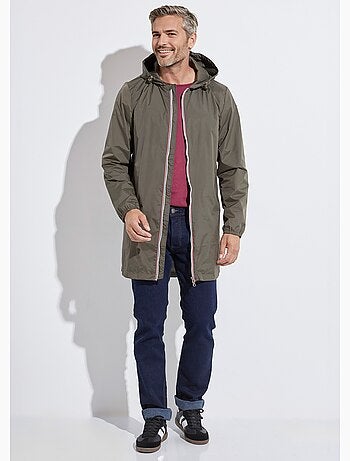 Parka longue déperlante tendance