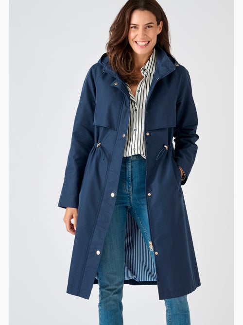 Parka longue esprit trench - Damart - Kiabi