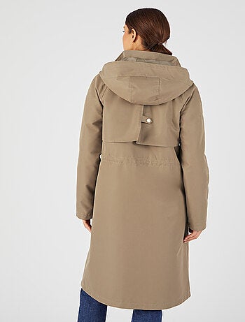 Parka longue esprit trench - Damart
