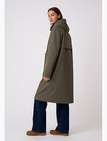 Parka longue esprit trench - damart