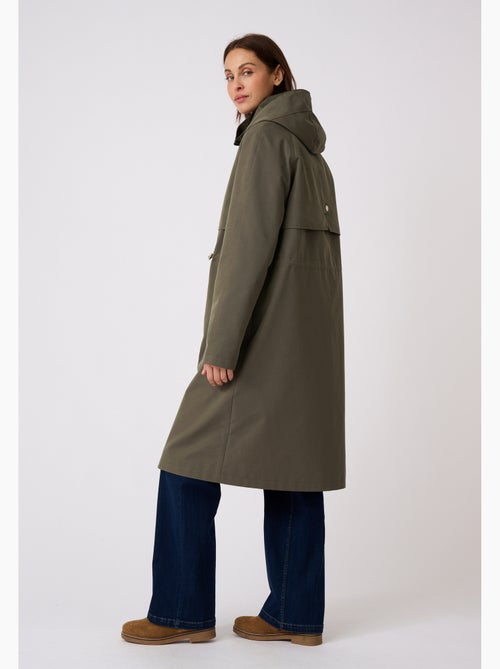 Parka longue esprit trench - damart - Kiabi